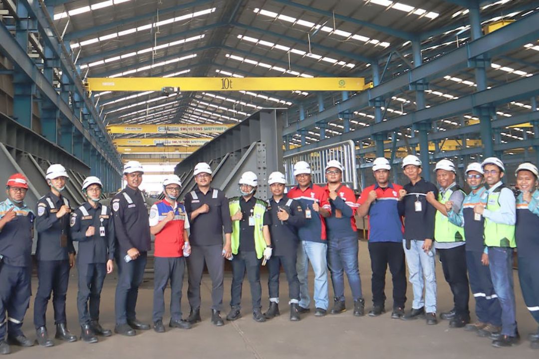 Pelaksanaan joint inspection WIKA Ikon bersama DJKA di Pabrikasi Baja Majalengka