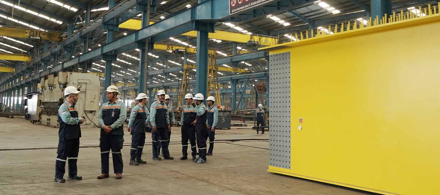 Kunjungan Direksi ke Pabrikasi Baja Majalengka, Mantapkan Langkah Transformasi