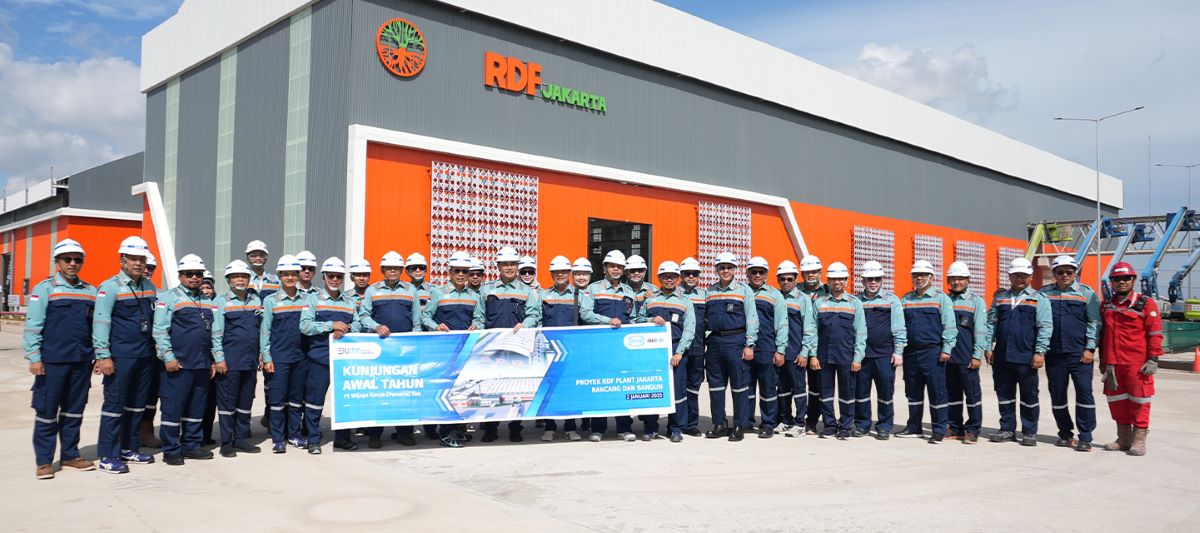 WIKAIKON Awali Tahun 2025 dengan Kunjungan ke Proyek Refuse Derived Fuel (RDF) Plant Rorotan