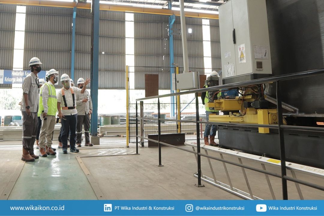 Wika ikon bersama PT JPPI, menjalin sinergitas antar anak perusahaan BUMN