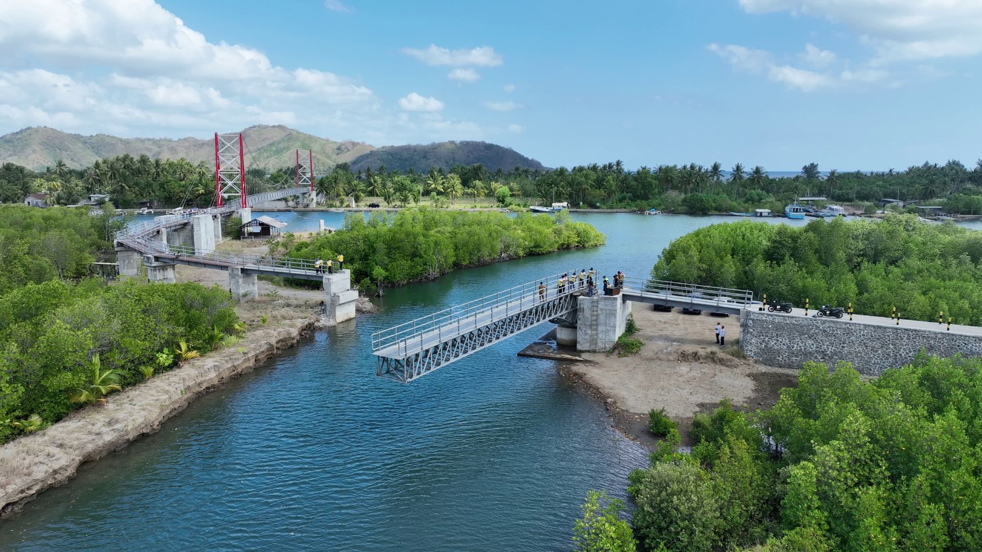 WIKAIKON Dukung Pembangunan Moveable Bridge Pejalan Kaki Pertama di Indonesia